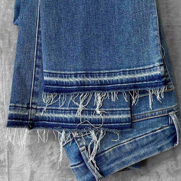 FRAME Le Crop Mini Boot Jeans Size 27 in Lake Shore - Picture 8 of 10